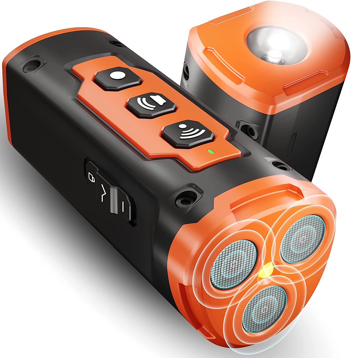 Release Dog Bark Deterrent Devices - Dispositivo profesional antiladridos para perros con 3 modos de entrenamiento - Control ultrasónico de ladridos de perros - Silbato para detener perros