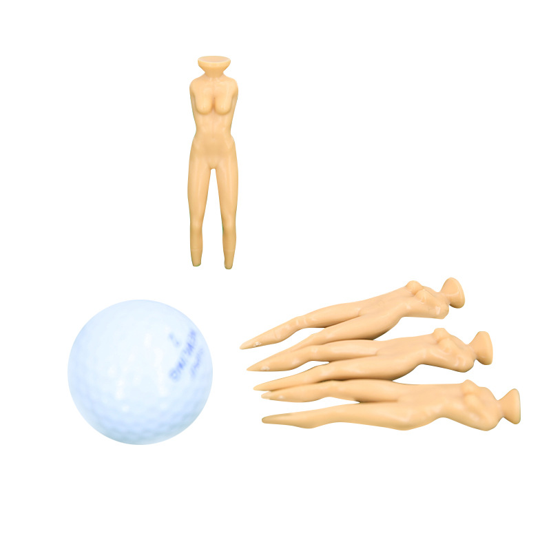 Suministros de uñas de golf transfronterizos de belleza creativa servir Tee de plástico Tee accesorios de asiento de bola de fábrica al por mayor