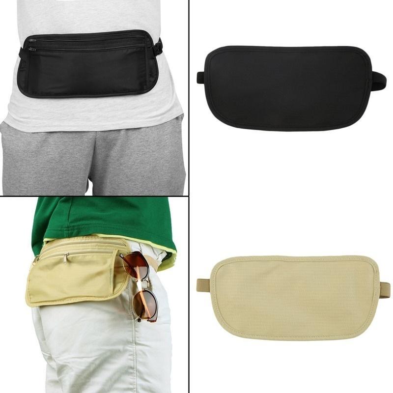 Invisible Anti-Theft Travel Waist Bag, Passport Wallet, Chest Bag, Multifunctional Hidden Safety Bag, Portable