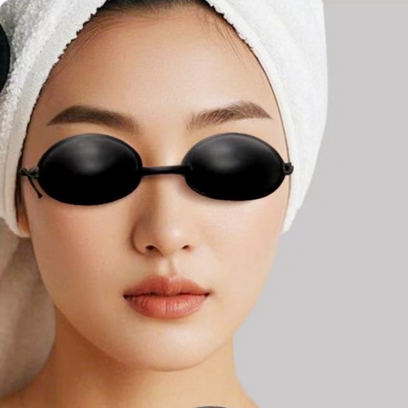 激光嫩肤日光遮阳护目眼罩 硅胶眼罩激光仪美容仪硅胶护目镜批发