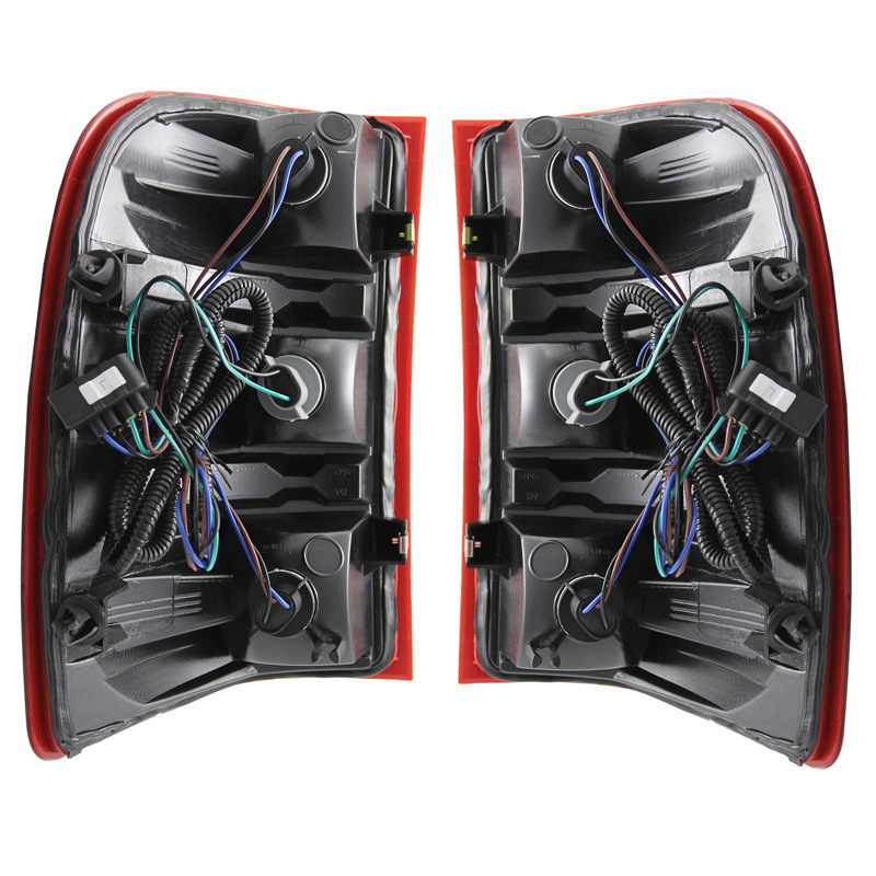 Aplicable a Chevrolet 07 - 13 Silverado luz trasera Solod original halógeno modelo de borde rojo