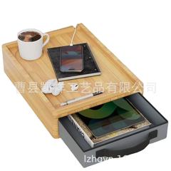 シンプルな木製ベッドサイドシェルフ木製怠惰なベッドサイドシェルフ取り外し可能なベッドサイド寮ベッドサイド携帯電話収納トレイ