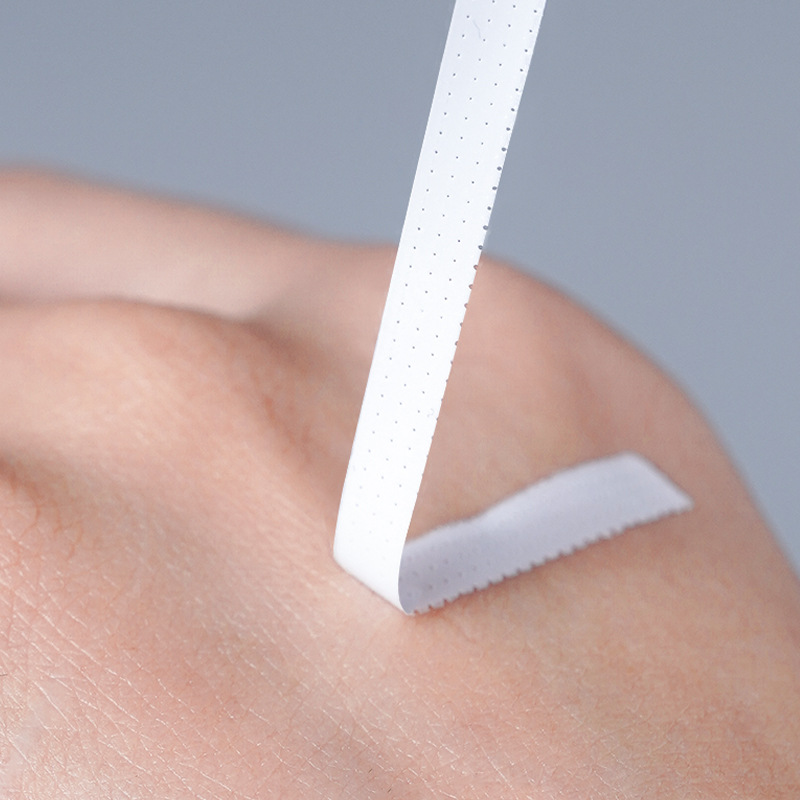 Injerto de pestañas de elevación aislante injerto de pestañas fijación cinta adhesiva especial con agujeros permeables a la respiración baja sensibilidad estilo japonés 4MM