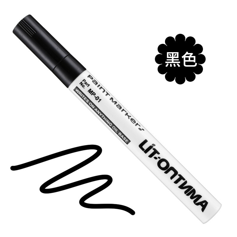 lápiz de pintura de tabletas impermeable, liberación de aceite, no decoloración, no decoloración, pintura de escritura al aire libre, pintura de inscripción, marca de pintura