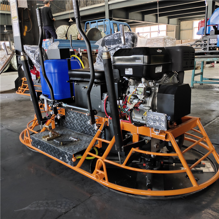 明工1米驾驶型抹光机 批发抹光机圆盘刀片 双磨盘座驾抹光机