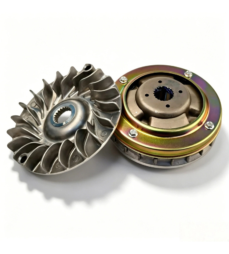 Motorcycle Clutch Linhai Lh400 Atv400 Yp400 Drive Pulley Front Drive Belt Pulley Variator Pulley