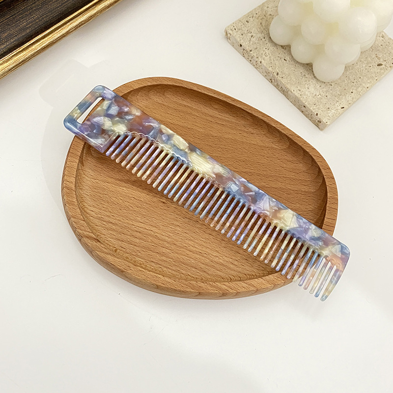 23g Weight Hair Combs Hair Accessories Type 1 Piece Quantity Holiday, Daily Occasion Acetic acid sheets Material Geometric Pattern Women's Gender Stoving Varnish Design Simple Style, Classic Style Style Women's Simple Style Classic Style Geometric Acetic Acid Sheets Stoving Varnish Hair Combs 3