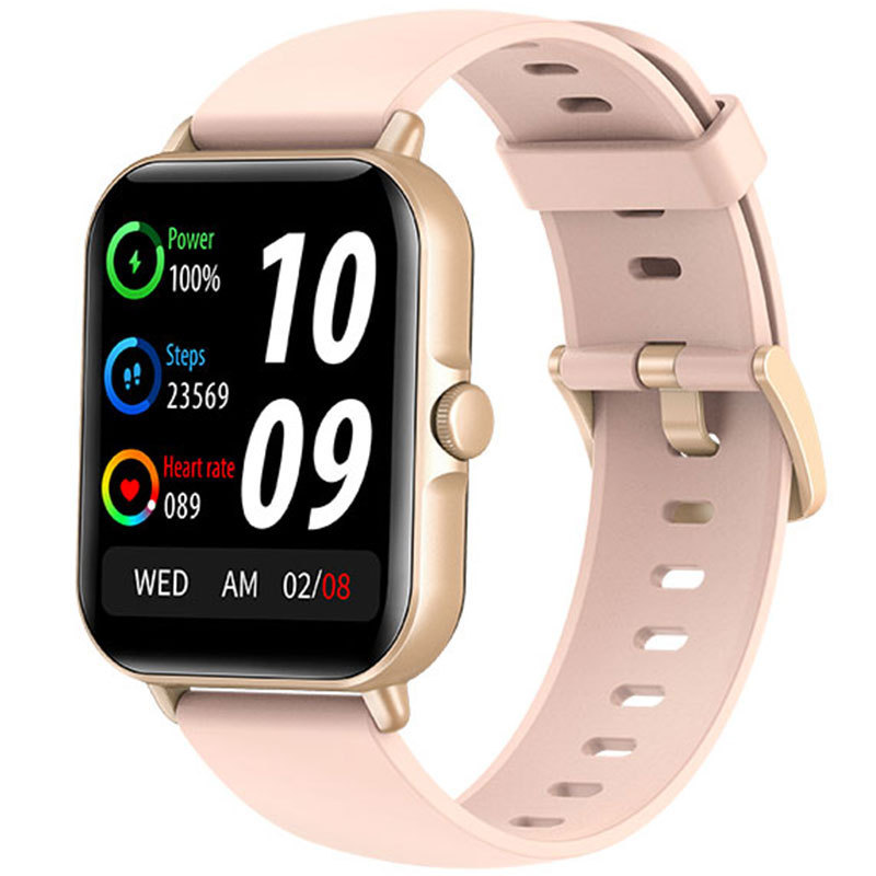 2022 Cross-border Explosion Model L21 Bluetooth Call Smart Watch 1.69 Color Screen Voice Assistant Blood Pressure Heart Rate Watch