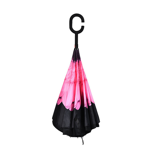 Automatic double-layer umbrella for men and women solar-powered