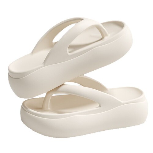 Cool Slipper Eva Women's Anti-Slip Outdoor Wear Thick Sole Home Use Indoor Non-Stinky Foot Home Summer Bathroom Men