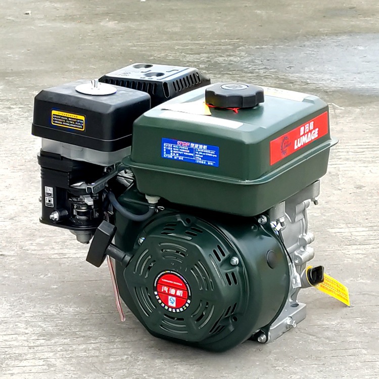 Chongqing single-cylinder air-cooled 168F170 Gasoline Engine 7 horsepower small grinder for water pump thread