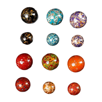 Zərgərlik ara hissələri: Natural Plant Lacquer Lacquer Beads Inlaid
