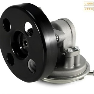 8972410351 Vacuum Pump with Belt Pulley Compatible with 1995-2020 Isuzu Npr Npr-Hd