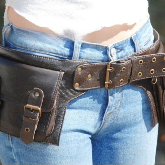 Retro suspenders, travel belt for men and women, sports adjustable small bag, 2021 collection, European style, wish