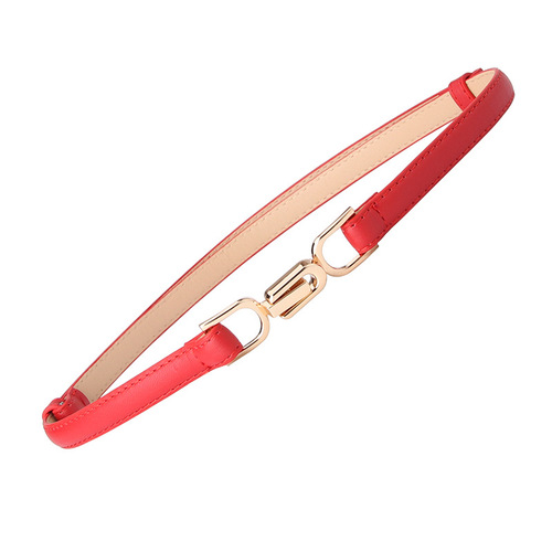 New style women's buckle adjustable belt fashionable and elegant dress suit decoration small belt student pants belt wholesale
