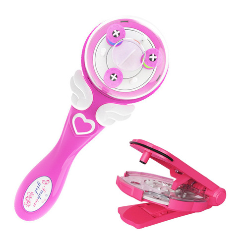 Cross-border best-selling three-row hair comb, girl hair tie, hair braiding, hair decoration, rhinestone machine, toy wholesale