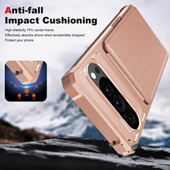 Google 9Pro 携帯電話ケース、Google 8A 多機能上下開閉式カードスロット付きスタンド、落下防止保護ケース10に適しています。