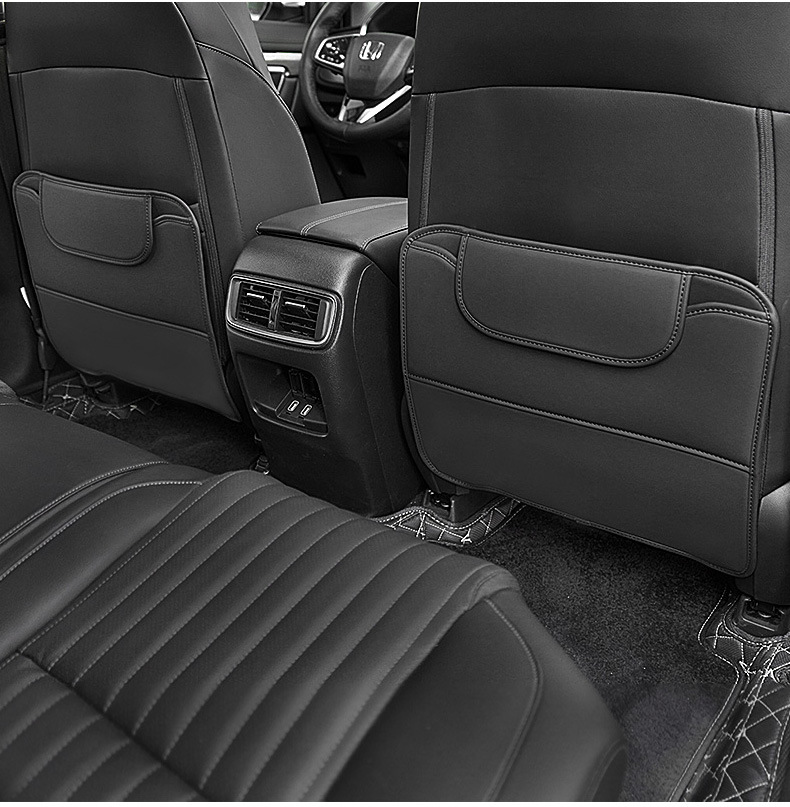 Car Seat Back Anti-Kick Pad Car Rear Protection Pad Anti-Wear Pad Car Storage Bag Anti-Dirty Protective Pad