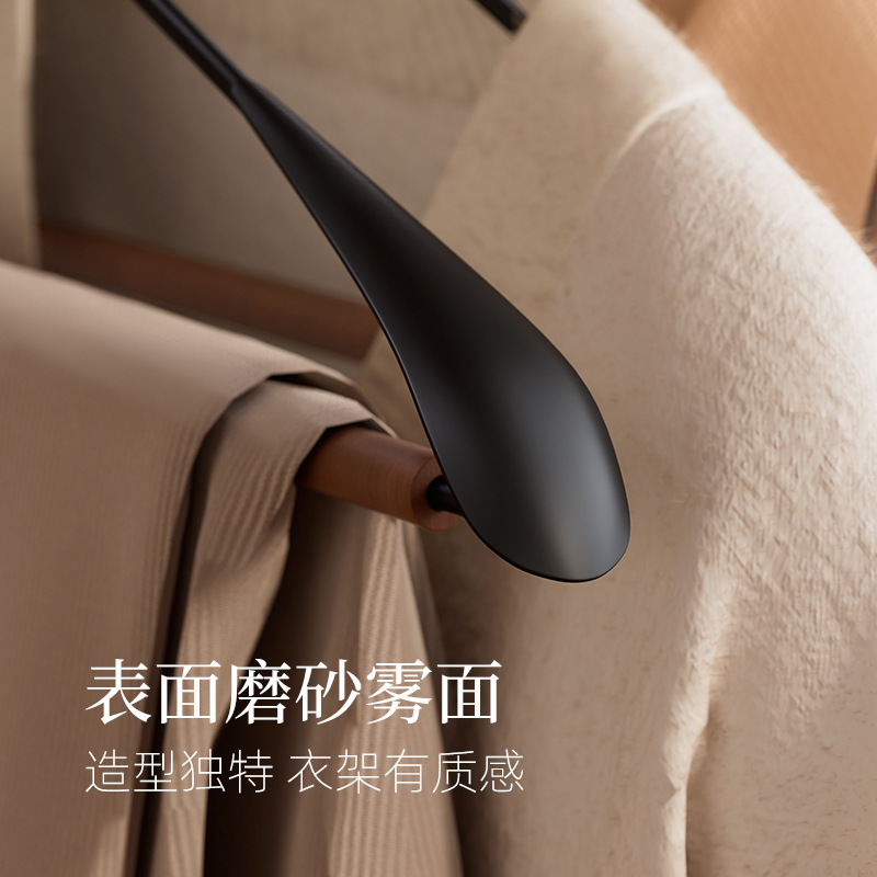 整理师推荐榉木衣架家用挂衣防滑无痕衣服挂架子高端成人衣撑晾衣|undefined