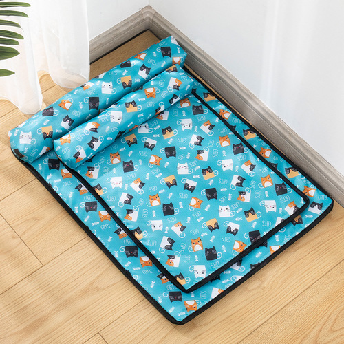 Summer pet ice nest dog mat mat cat cooling heatstroke sleeping mat ice cold dog nest cool nest manufacturer wholesale