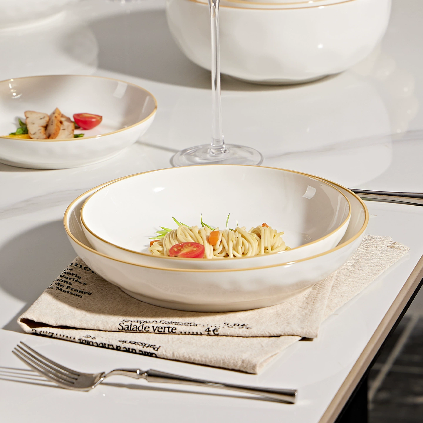 Ceramic set, tableware, high-quality style, Birthday gift