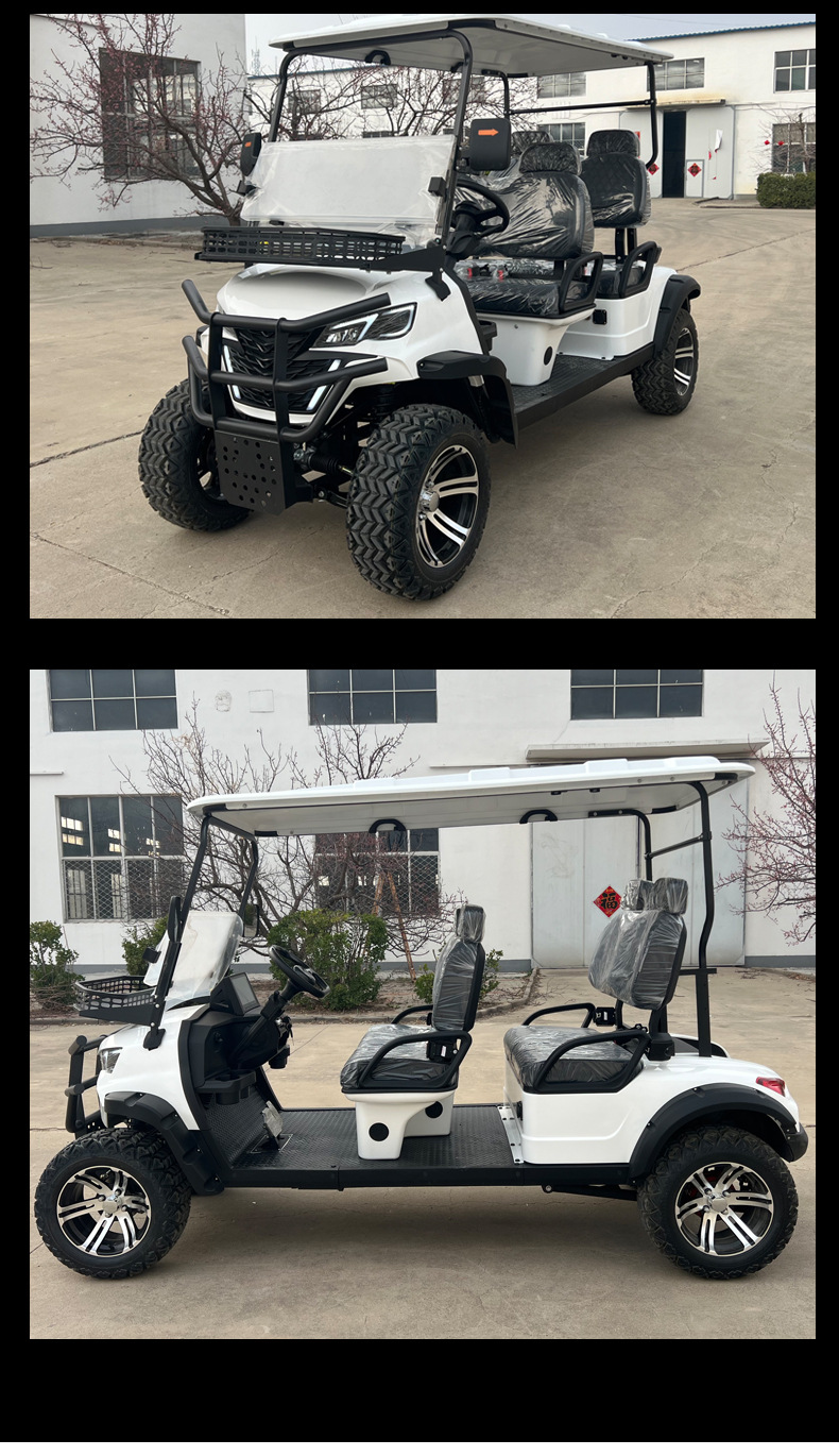 Electric Golf Cart for Tourist Areas, 2-8 Seater, Suitable for Hotels, Sales Offices, Property Tours, and Shuttle Service