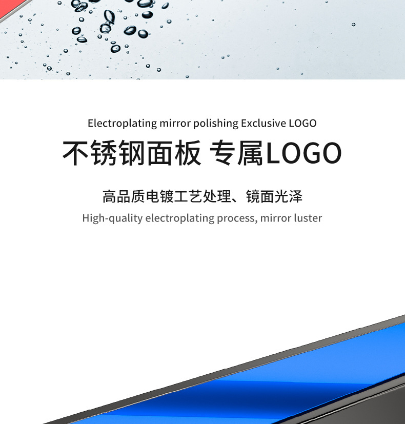 Universal metal 3D blade-style car emblem sticker, personalized car door, body, and fender modification decorative accessories