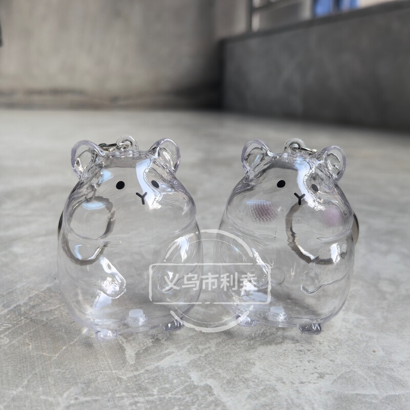 跨境Hamster Hair Memorial Bottle仓鼠毛发纪念瓶钥匙扣包包挂件|undefined