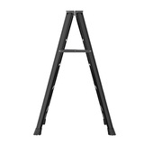 Черная двусторонная портативная высококачественная лестница