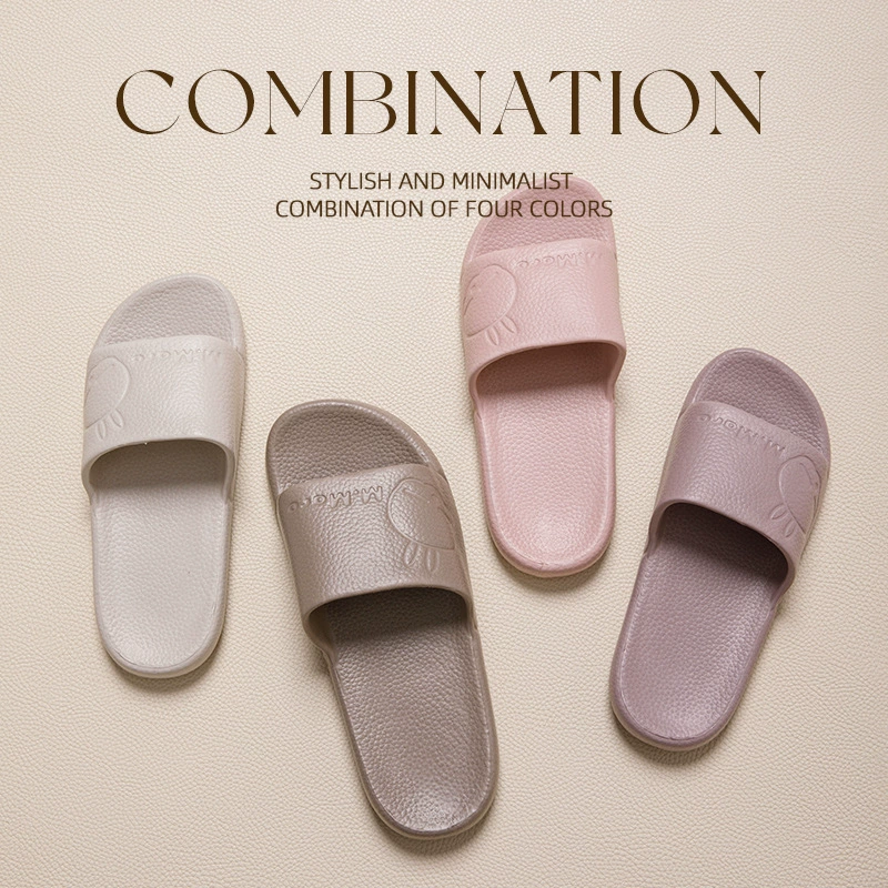 Тапочки женская летняя домашняя нескользящая eva мягкая подошва ванная комната минималистский 2024 новый хулиганский кролик прохладный летом
