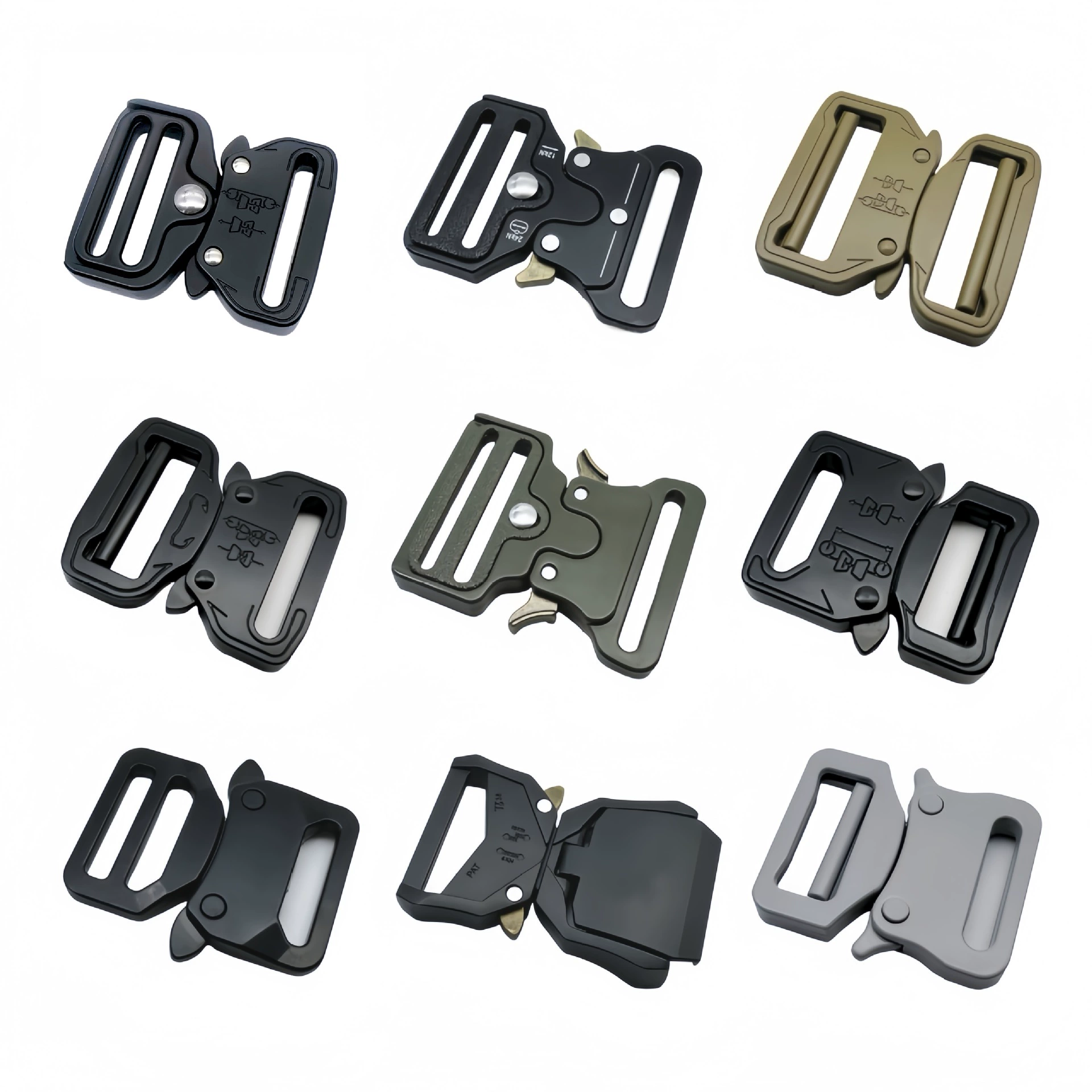 Metal universal bag with clasp, accessories