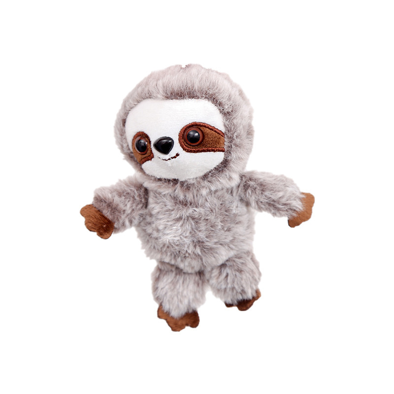 ぼんやりと萌えた木の怠惰なペンダントの森の動物の子供のぬいぐるみのキーホルダーのカップルのかばんの装飾の屋台の置物の卸売り|undefined