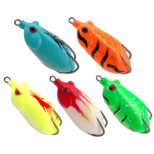 60mm/13g Floating Frogs Fishing Lures Soft Baits Bass Trout Fresh Water Fishing Lure