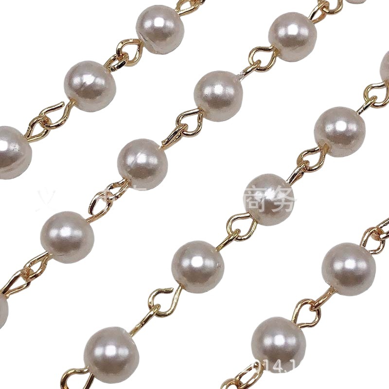 Necklace handmade from pearl