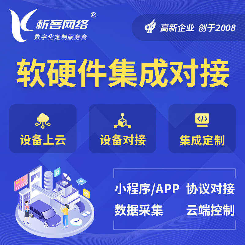 软硬件集成对接物联网系统开发数据采集平台设备一体化上云搭建