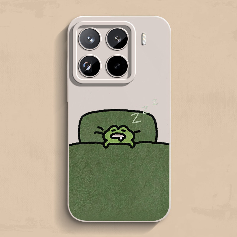 Sleeping Frog phone case suitable for Xiaomi 17 Pro Max, Note 14 Pro, personalized K90 new model 80 protective cover Sleeping Frog phone case suitable for Xiaomi 17 Pro Max, Note 14 Pro, personalized K90 new model 80 protective cover