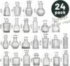 Transparent set, 24 pieces