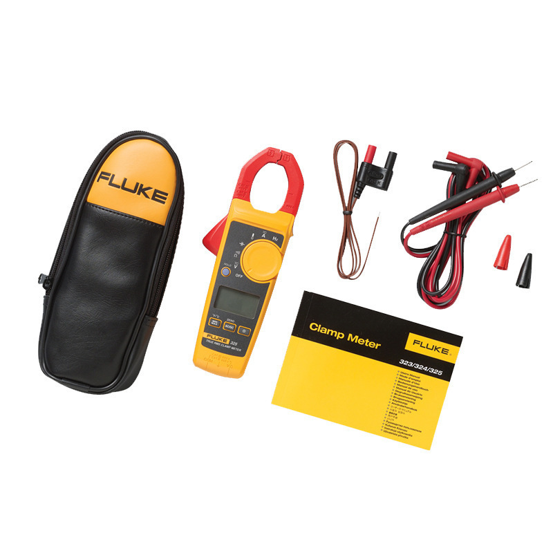 福禄克钳形万用表FLUKE 324 F323数字式万用表F325钳型电流表钳表