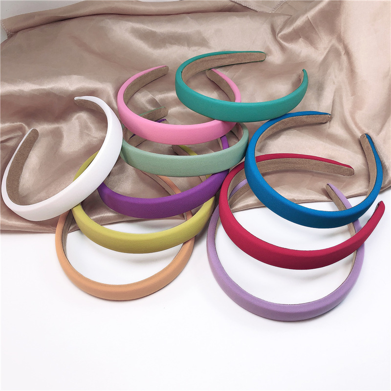 糖果色头箍网红2021年新款发箍女洗脸粉发卡气质外出发捆夏天发饰|ru