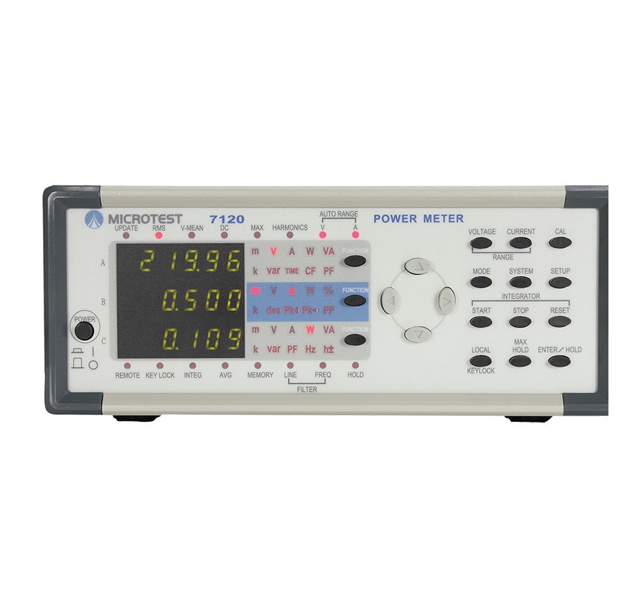 台湾益和 7110/7120单相功率电表 (待机功耗测试仪)