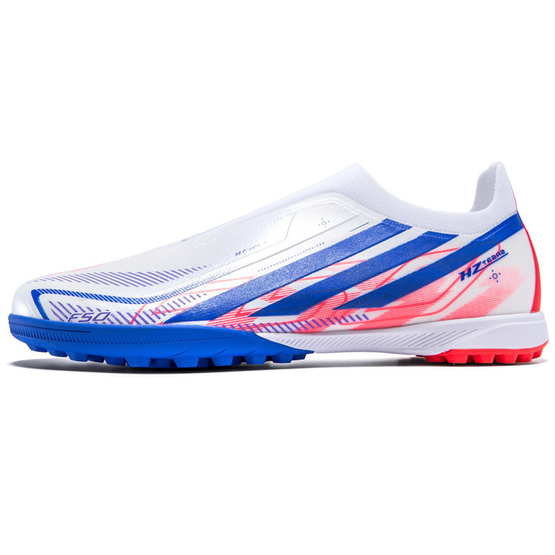 Zapatos de Fútbol para Entrenamiento de TPU y Gamuza Ligeros y de Corte Bajo para Césped Natural y Artificial