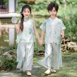 童汉服;童裤;童民族服装