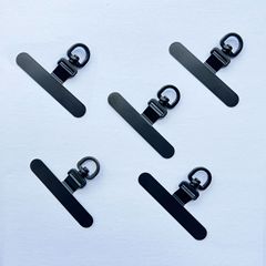 360 回転携帯電話ストラップガスケット超薄型ステンレス鋼回転携帯電話ケースストラップバックステッカーストラップ携帯電話クリップ
