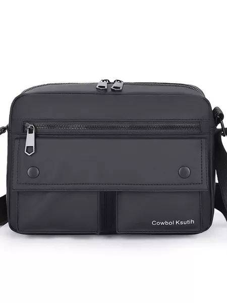 Travel Crossbody Bag for Men, New Multi-Pocket Business Commuter Bag, Small Square Bag, Trendy Shoulder Bag