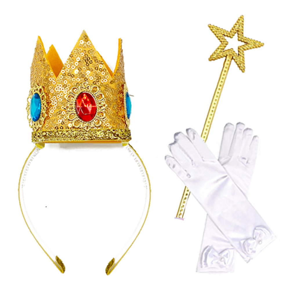 Halloween Dress Up Blancanieves vestido esponjoso vestido de fiesta de cosplay para niñas