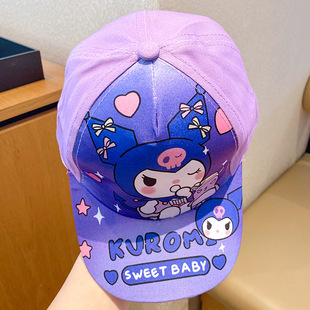 New Children's Spring and Autumn Cartoon Baseball Cap Culomi Cap Summer Sanrio Girls Little Boy Sunshade