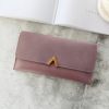 Long wallet, small clutch bag with zipper, Korean style, wholesale