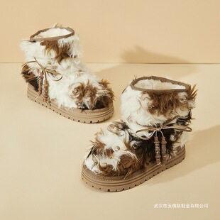 �ﶬ�¿�ٴ�A�^��ɫ�Sţë��ȱ�ů����Ů��Ͳѩ��ѥ