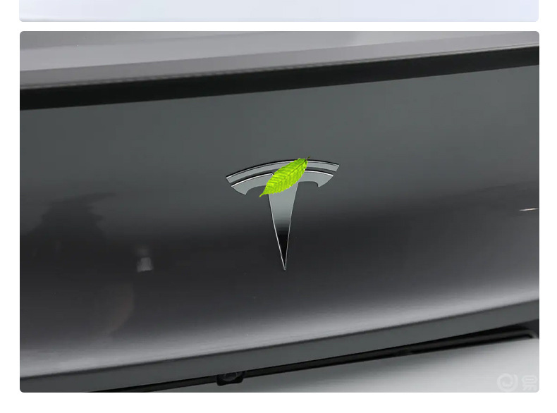 Suitable for Tesla Model Y Hood Tailgate Car Logo Tesla Tailgate Hood Logo Body Letter Logo Modification