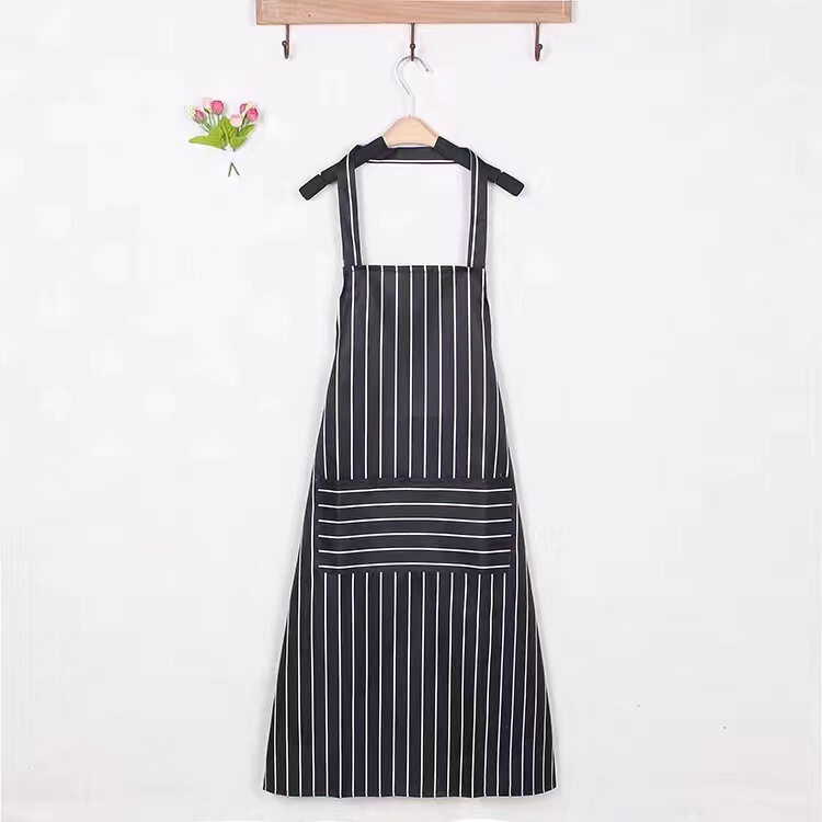 韓国版洋気エプロンキッチン調理家庭用油汚れ防止通勤カバー作業服キャンバス耐摩耗性大人用ウエスト|undefined